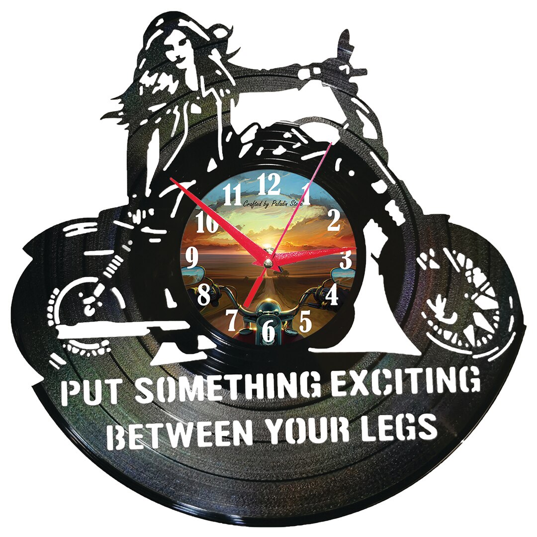 Ceas disc vinil Funny Chopper