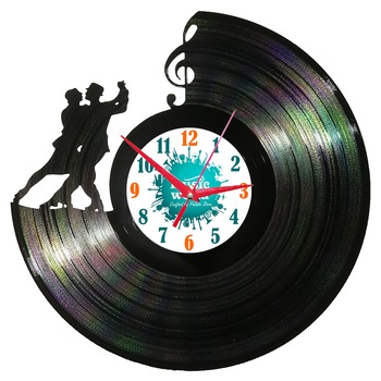 Ceas de perete disc vinil - DANS Ceas de perete disc vinil - DANS