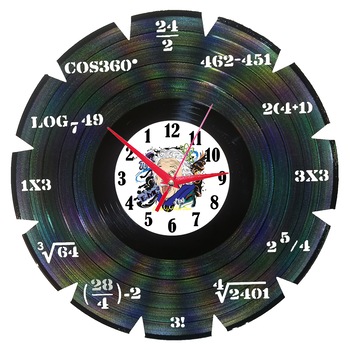 Ceas de perete disc vinil sens invers - Smart Time Ceas de perete disc vinil sens invers - Smart Time