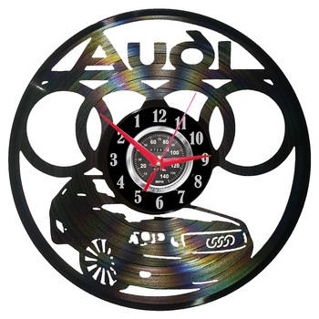 Ceas de perete disc vinil sens invers - Audi Ceas de perete disc vinil sens invers - Audi