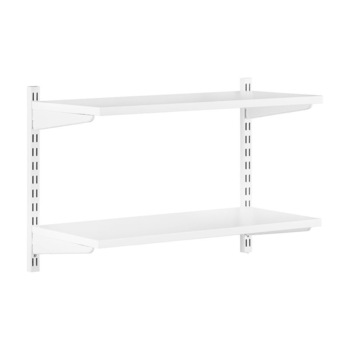 Raft modular Sigma 2P Alb, 60x20x50 cm, Arly, Metal/PAL Raft modular Sigma 2P Alb, 60x20x50 cm, Arly, Metal/PAL