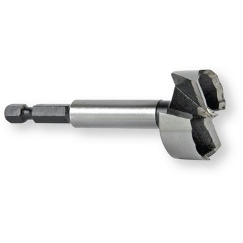 Burghiu pentru lemn WS antrenare hexagonala 1/4'' 25x80mm Burghiu pentru lemn WS antrenare hexagonala 1/4'' 25x80mm
