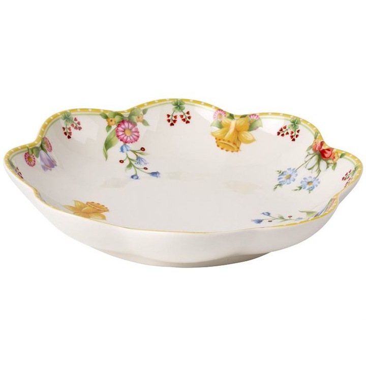 Platou mediu pentru servire Spring Awakening, multicolor, 24 cm, Villeroy&Boch