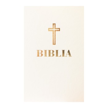 Biblia editie omagiala 100 de ani de la Marea Unire, Patriarhia Romana, alba Biblia editie omagiala 100 de ani de la Marea Unire, Patriarhia Romana, alba