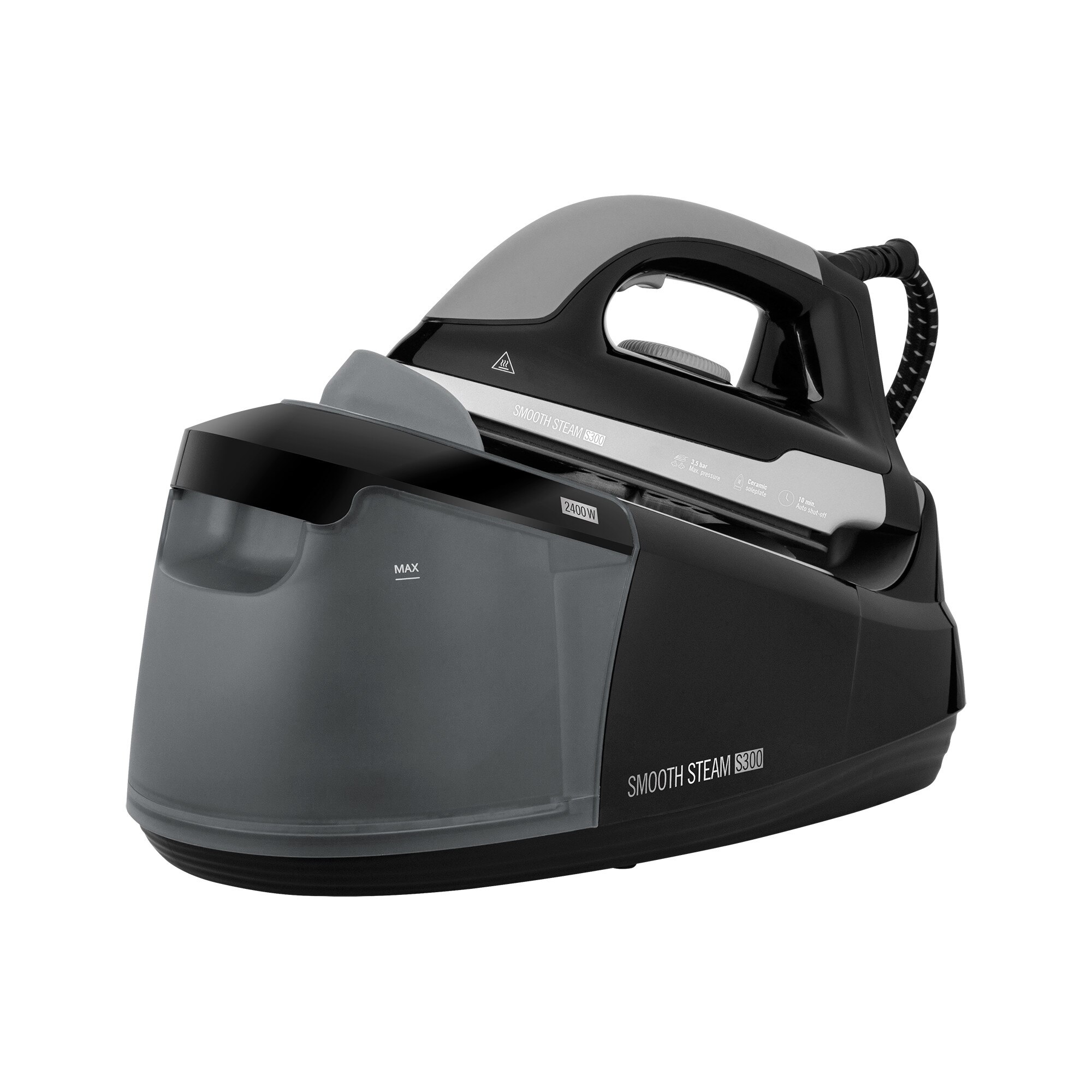 Statie de Calcat cu aburi Smooth Steam S300 Teesa negru, 2000-2400 W