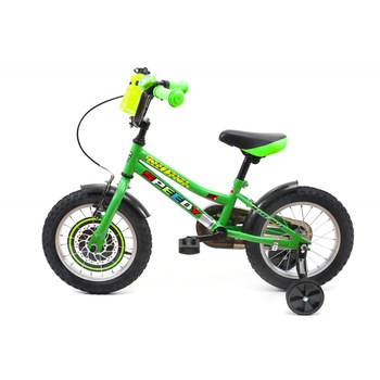 Bicicleta Copii Dhs 1401 - 14 Inch, Verde Bicicleta Copii Dhs 1401 - 14 Inch, Verde