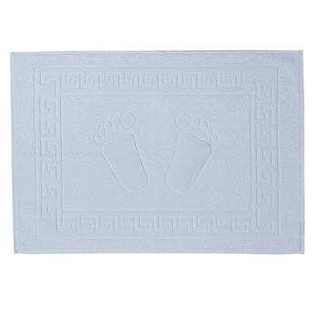 Prosop de picioare Bianca, Cu Model Grecesc alb - Covoras de picioare Bianca Cu Model Grecesc alb 50x70 - 750 g/mp Prosop de picioare Bianca, Cu Model Grecesc alb - Covoras de picioare Bianca Cu Model Grecesc alb 50x70 - 750 g/mp
