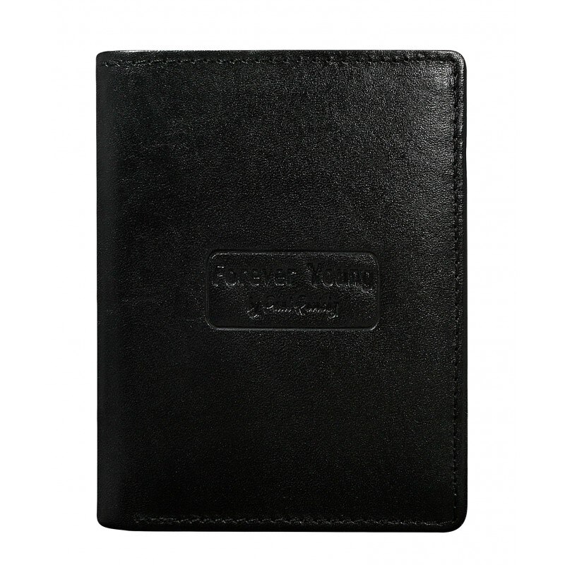 Portofel barbati din piele naturala Forever Young PORM585 Negru - Forever Young