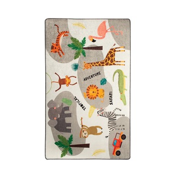 Covor Copii, Safari, Casafun, 100 cm x 160 cm Covor Copii, Safari, Casafun, 100 cm x 160 cm