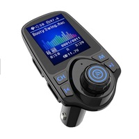 modulator auto transmitator fm techstar t11d pro bluetooth 40 aux usb display color 18quot mp3 player android ios imagen 39_0_
0