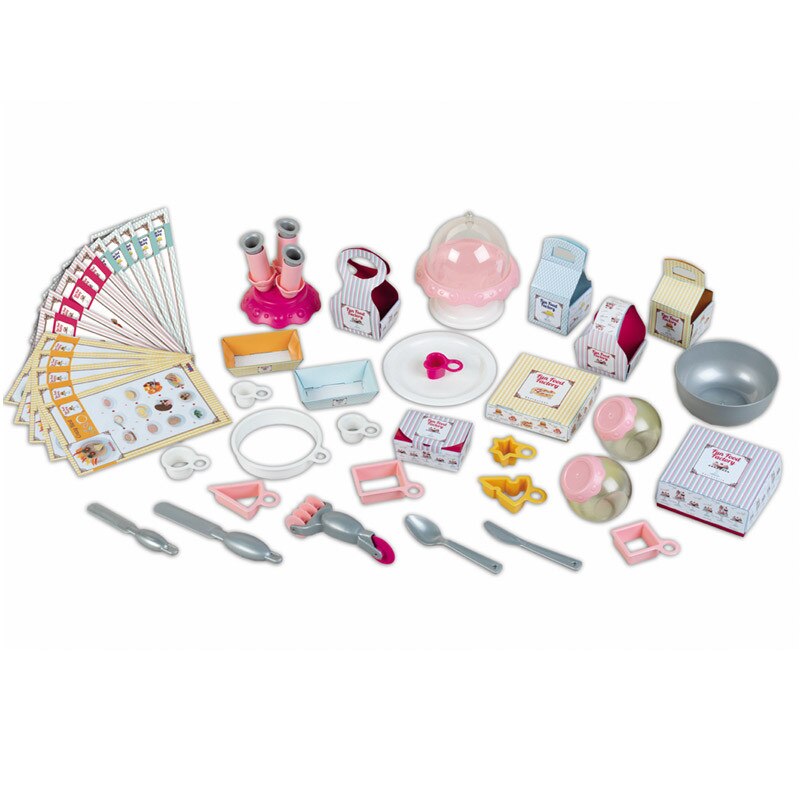 Set de joaca fabrica distractiva de deserturi Deuxe-Bosch 55 piese