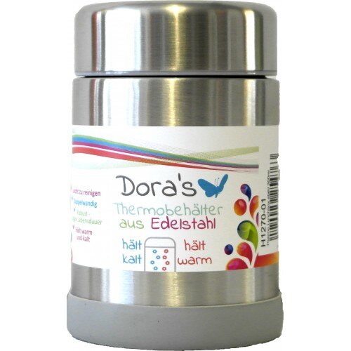 Termos pentru mancare Dora, metalic, inox, 450 ml