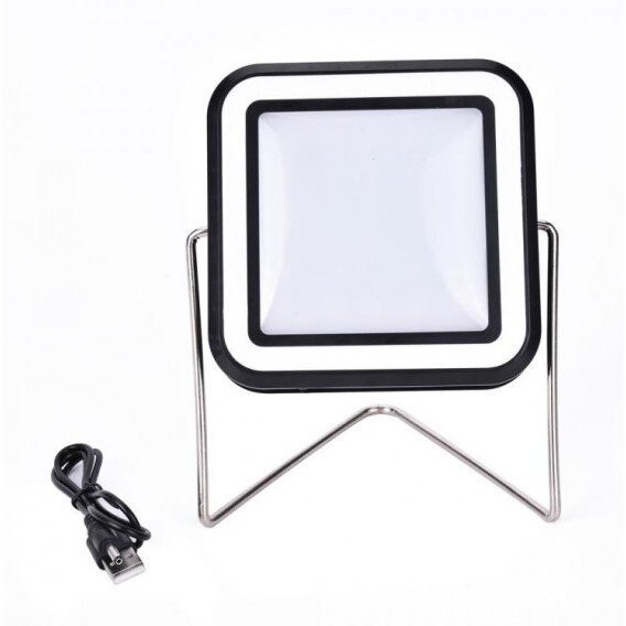 Proiector portabil 30LED 10W, Alb Rece, Incarcare telefon, Panou Solar si USB