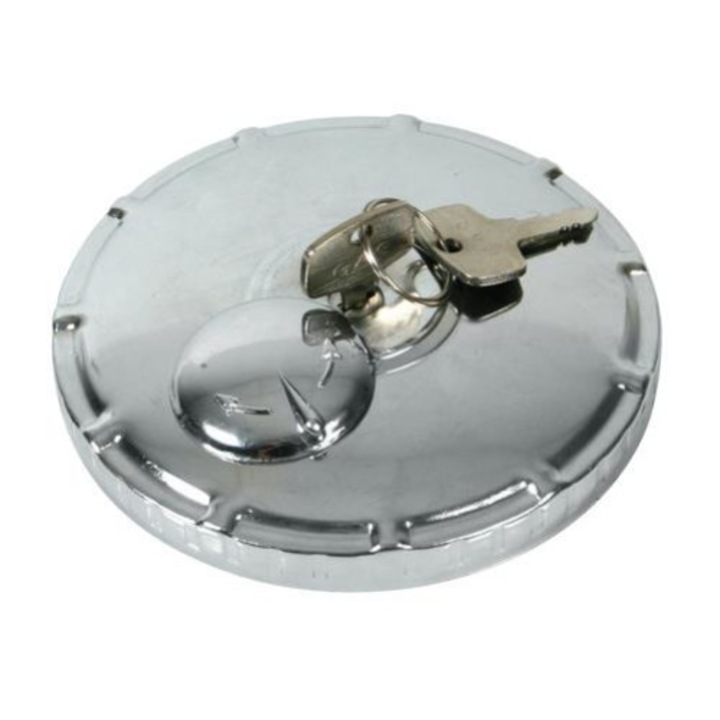 Buson rezervor camion cromat, Carmos, 80mm