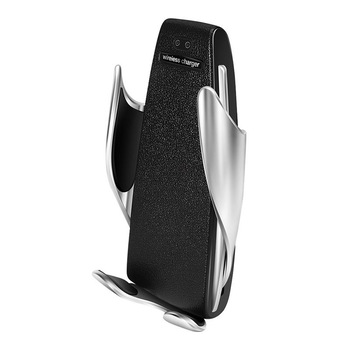 Suport Incarcator Telefon Auto Smart Techstar® S5 Wireless InfraRosu 360° Fast Charge Universal Android si iOS 4 - 6.5 inch Suport Incarcator Telefon Auto Smart Techstar® S5 Wireless InfraRosu 360° Fast Charge Universal Android si iOS 4 - 6.5 inch
