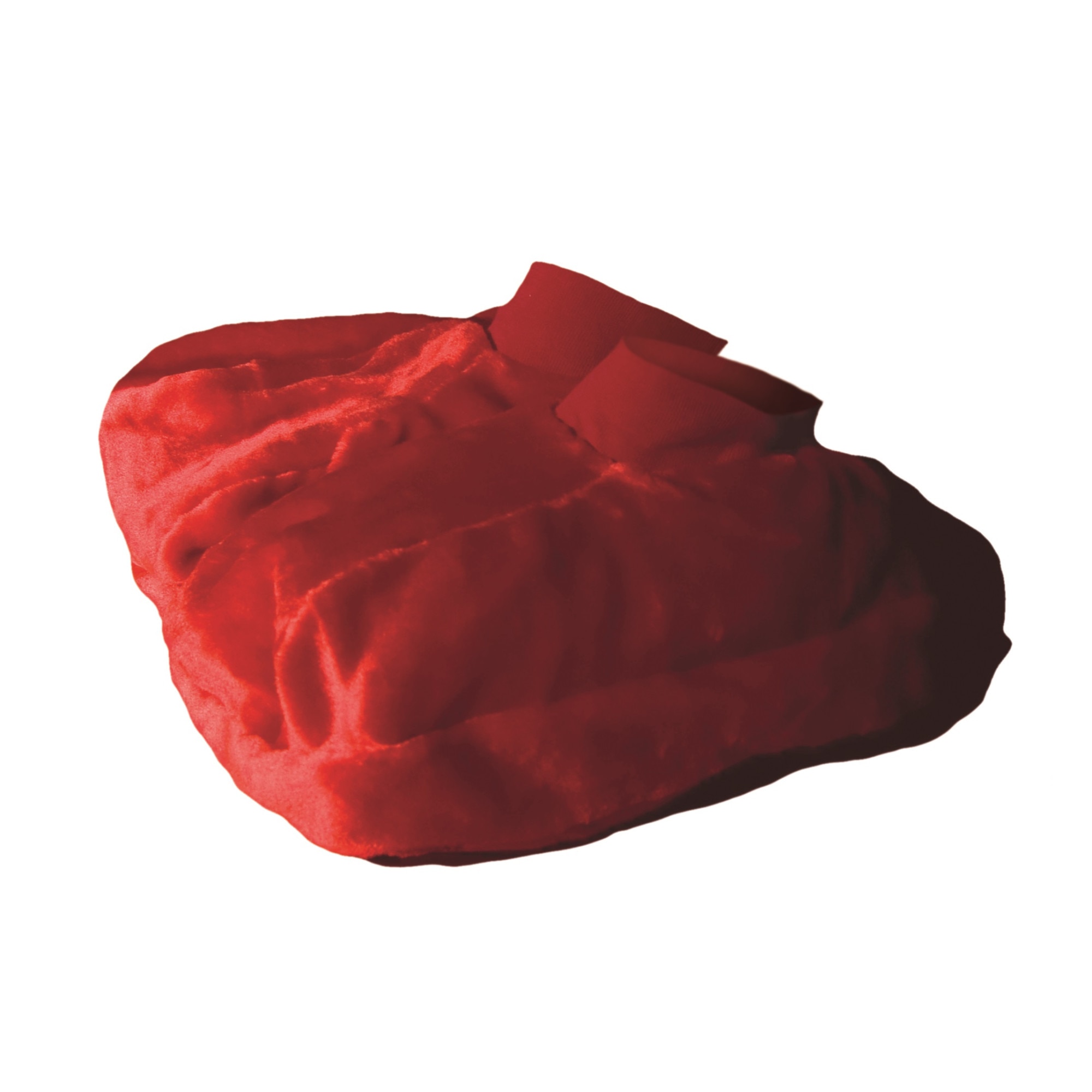 Perna pentru apa calda sau rece cu husa anatomica pentru picioare culoare rosie 2L