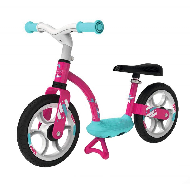 Bicicleta fara pedale Smoby, Balance comfort, roz