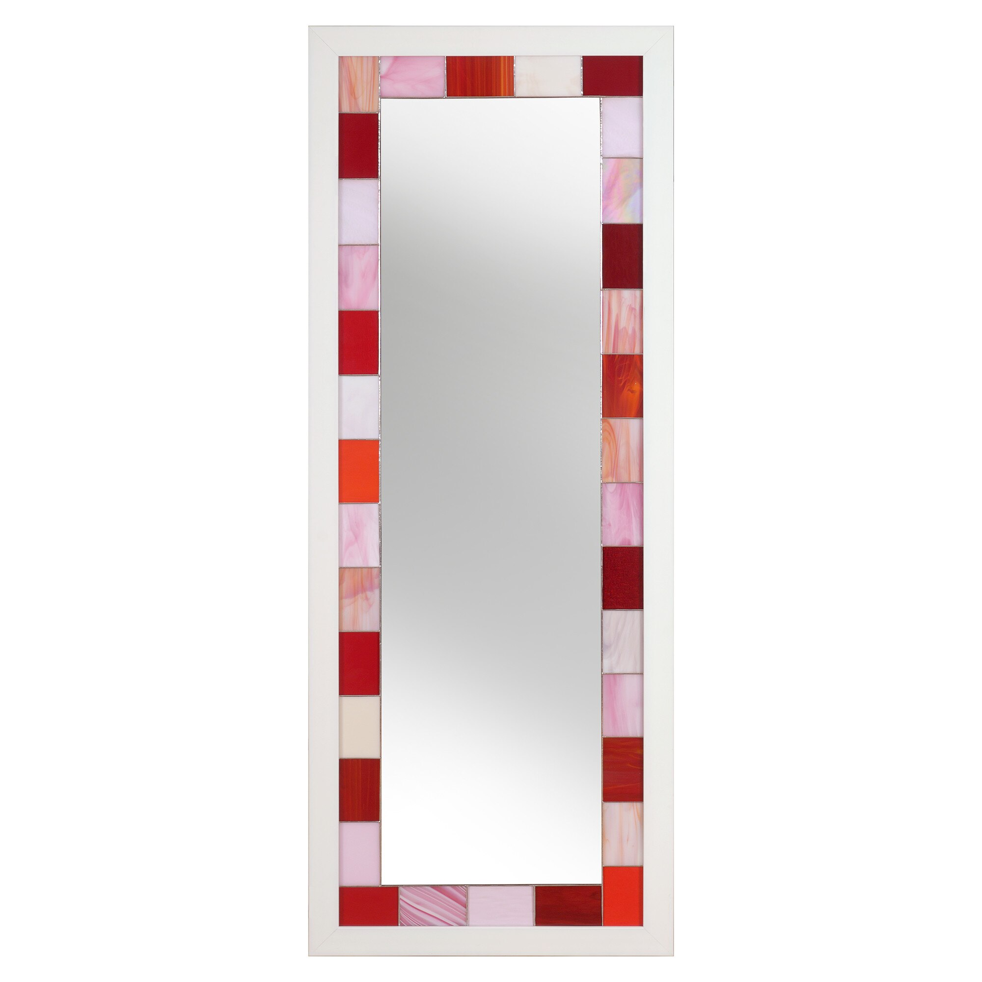Oglinda decorativa vitrata, 55 x 145 cm, Momente