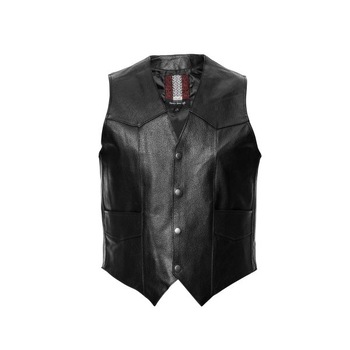 Jacheta moto, fara maneca, din piele, ADRENALINE WEST 2.0, culoare negru, marime L Jacheta moto, fara maneca, din piele, ADRENALINE WEST 2.0, culoare negru, marime L