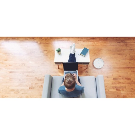 Robot de aspirare Concept VR2000, 14.4 V, Li-Ion, Navigatie giroscopica, App, Recipient Praf 0.6 L, Recipient Apa 0.33 L, Alb