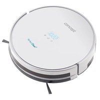 Robot de aspirare Concept VR2000, 14.4 V, Li-Ion, Navigatie giroscopica, App, Recipient Praf 0.6 L, Recipient Apa 0.33 L, Alb