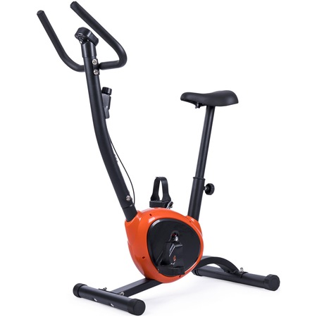 Bicicleta mecanica Body Sculpture BC1430, greutate maxima utilizator 100kg, portocaliu