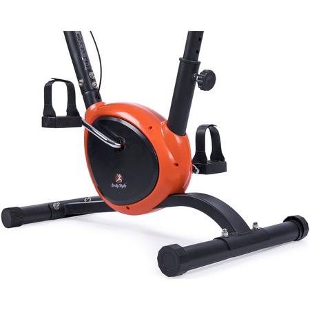 Bicicleta mecanica Body Sculpture BC1430, greutate maxima utilizator 100kg, portocaliu