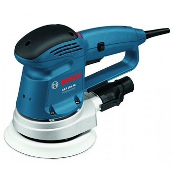 Slefuitor cu excentric Bosch Professional GEX 150 AC, 340 W, 150 mm, turatie reglabila Slefuitor cu excentric Bosch Professional GEX 150 AC, 340 W, 150 mm, turatie reglabila