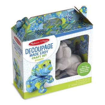 Kit Creativ Decoupage Catelus Kit Creativ Decoupage Catelus