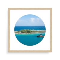 tablou cu rama de lemn natur barca ajunge la far peisaje peisaje arta inramata art prints decoratiuni 30 x 30 cm imagen 7_0_
0