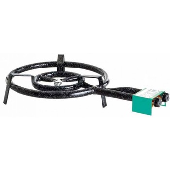 Arzator rotund (pirostrie) din aliaj Harlem® Palio pentru cherhanale si plite , 2 robineti, 2 arzatoare, GPL, interior si exterior, diametru 50 cm Arzator rotund (pirostrie) din aliaj Harlem® Palio pentru cherhanale si plite , 2 robineti, 2 arzatoare, GPL, interior si exterior, diametru 50 cm