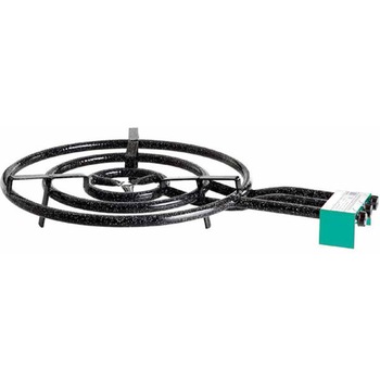 Arzator rotund (pirostrie) din aliaj Harlem® Palio pentru cherhanale si plite , 3 robineti, 3 arzatoare, GPL, interior si exterior, diametru 60 cm Arzator rotund (pirostrie) din aliaj Harlem® Palio pentru cherhanale si plite , 3 robineti, 3 arzatoare, GPL, interior si exterior, diametru 60 cm