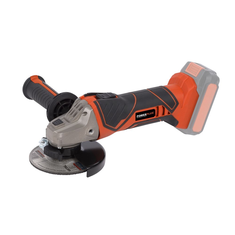 Polizor unghiular pe acumulator, PowerPlus-Dual Power, Li‑Ion (fara acumulator si incarcator)