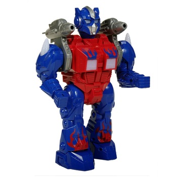 Robot jucarie, Zola®, cu sunet si lumini, lanseaza rachete Robot jucarie, Zola®, cu sunet si lumini, lanseaza rachete