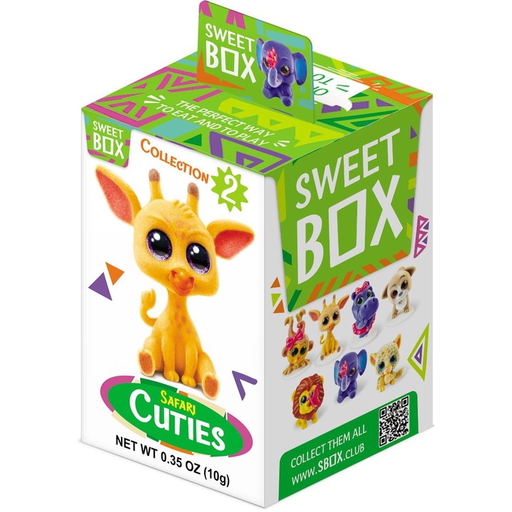 Детска играчка SweetBox Сладурчета + Желирани бонбони 10g