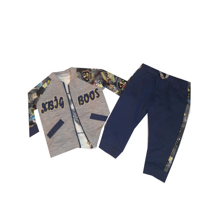 Compleu baiat 3 piese, Noynoy, Multicolor