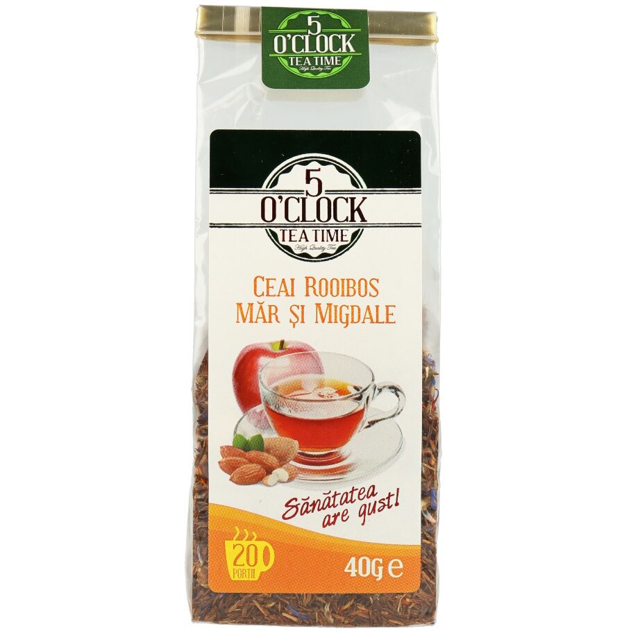 Ceai Rooibos Mar & Migdale, 5 O'Clock Tea, 40 gr.