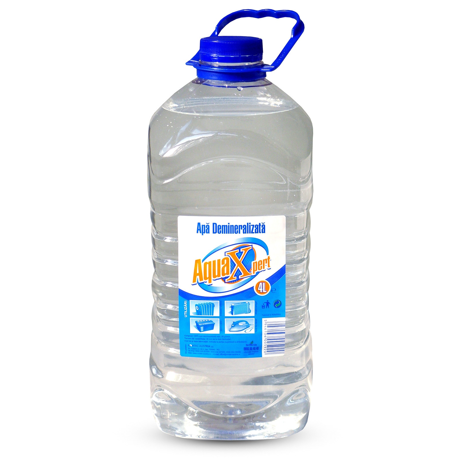 Apa demineralizata - AquaXpert® 4L - set de 3 bucati