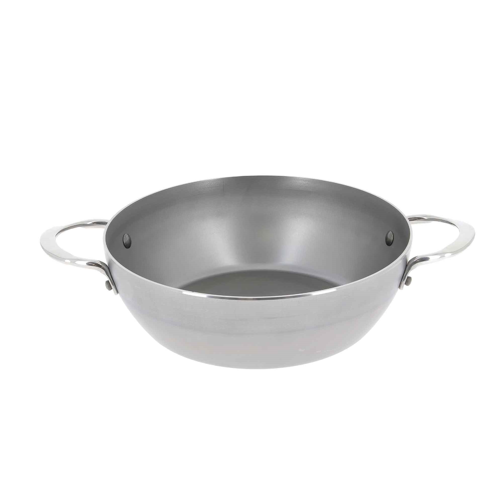 Tigaie saute cu 2 manere 28 cm, otel 