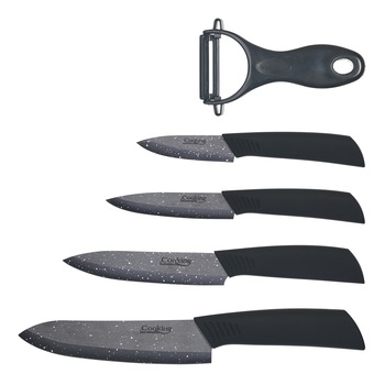 Set cutite Cooking by Heinner Marble Line, ceramica, 5 piese Set cutite Cooking by Heinner Marble Line, ceramica, 5 piese