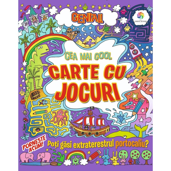 Genial! Cea mai cool carte cu jocuri
