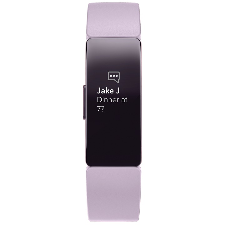 Bratara fitness Fitbit Inspire HR, Lilac