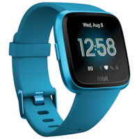 Ceas smartwatch Fitbit Versa Lite, Marina Blue/Marina Blue Aluminum