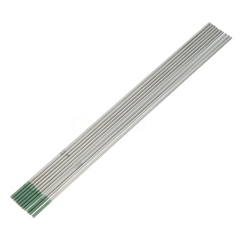 Electrozi wolfram tungsten pur, WP20 Verde, 2.4x175 mm, set 10 bucati Electrozi wolfram tungsten pur, WP20 Verde, 2.4x175 mm, set 10 bucati