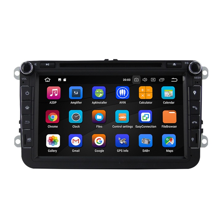 Multimédia navigációs rendszerrel, VOLKSWAGEN VW 2GB/16GB Android WIFI Bluetooth DVD-hez