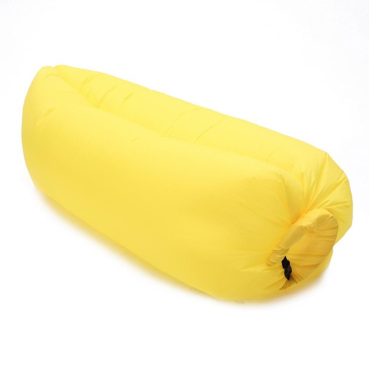 Самонадуваем диван Lazy sofa, Жълт