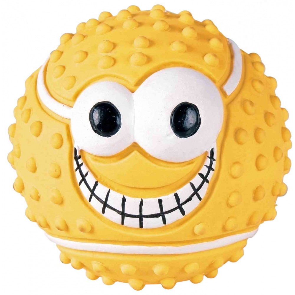 Jucarie Trixie minge sport latex cu sunet pentru caini 7 cm 3527