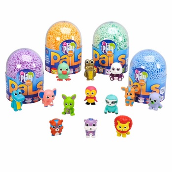 Set 12 bucati - Spuma de modelat cu sclipici cu surpriza din lumea ‘Prietenii Salbatici’- Seria 1 Educational Insights Playfoam Pals Set 12 bucati - Spuma de modelat cu sclipici cu surpriza din lumea ‘Prietenii Salbatici’- Seria 1 Educational Insights Playfoam Pals