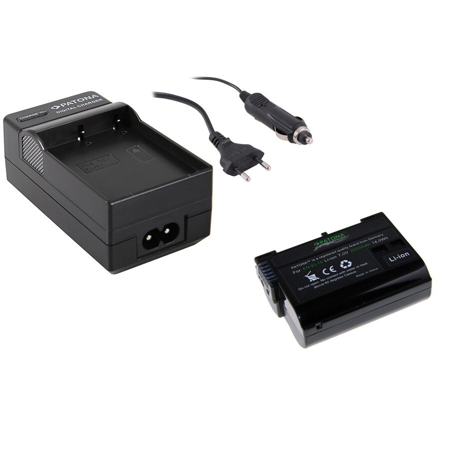 Incarcator si acumulator PATONA Premium tip Nikon EN-EL15 2000mAh