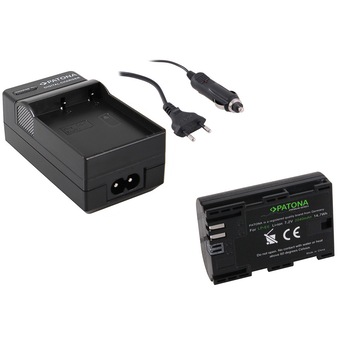 Incarcator si acumulator PATONA Premium tip Canon LP-E6 2040mAh Incarcator si acumulator PATONA Premium tip Canon LP-E6 2040mAh